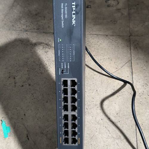TP-LINK TL-SG2016D 16口全千兆Web网管