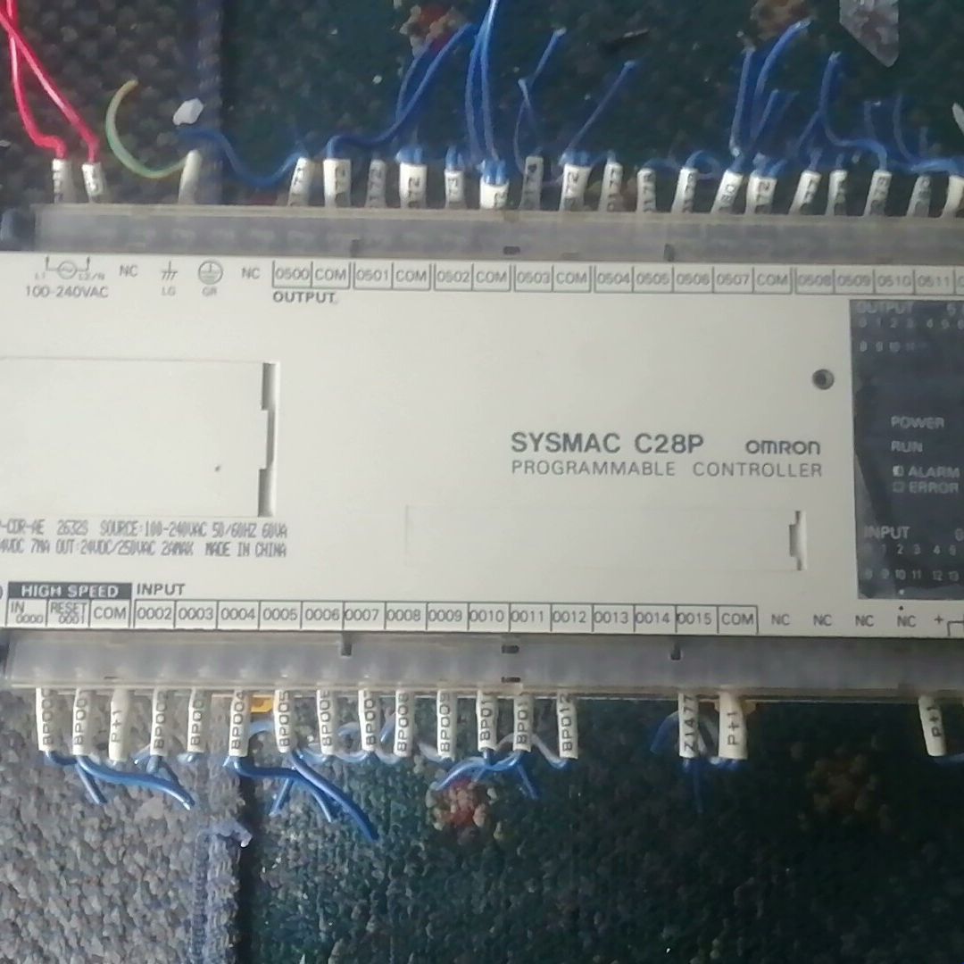 PLC SYSC28P 拆机 通电见视频 外观无