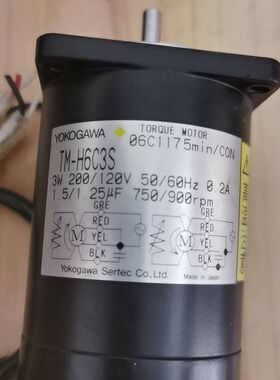 日本横河YOKOGAWA  TM-H6C3S?伺服马达