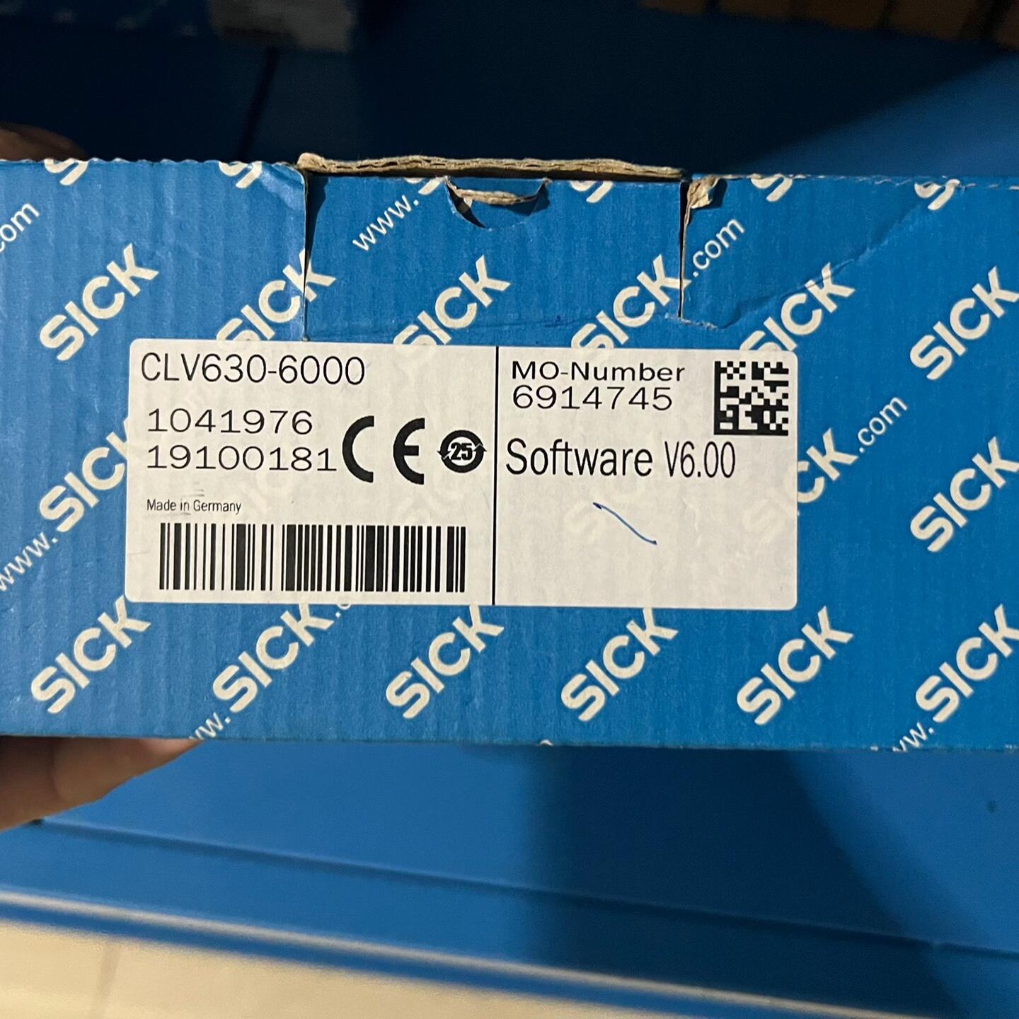 西克传感器CLV630-6000现货数台，年份19，