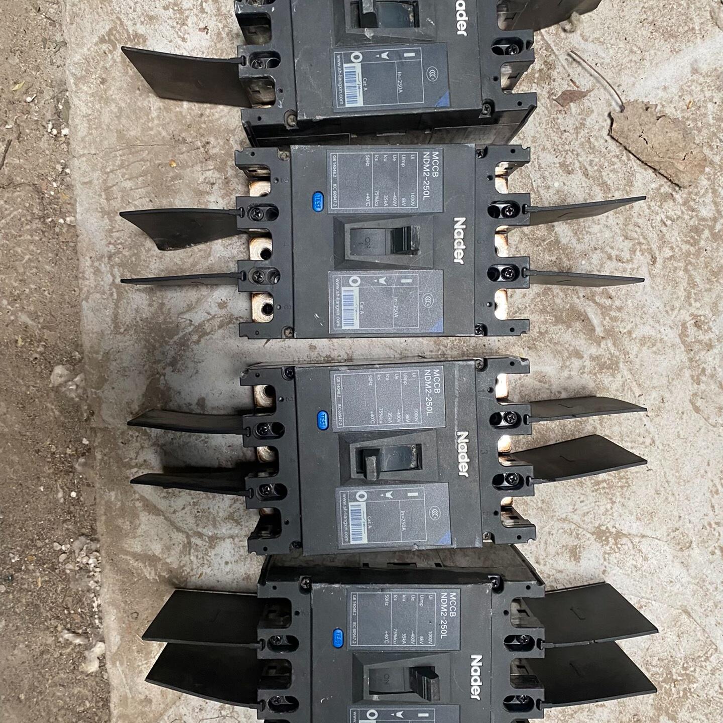 出售拆机Nader/良信NDM2-250L。拆机件，四台