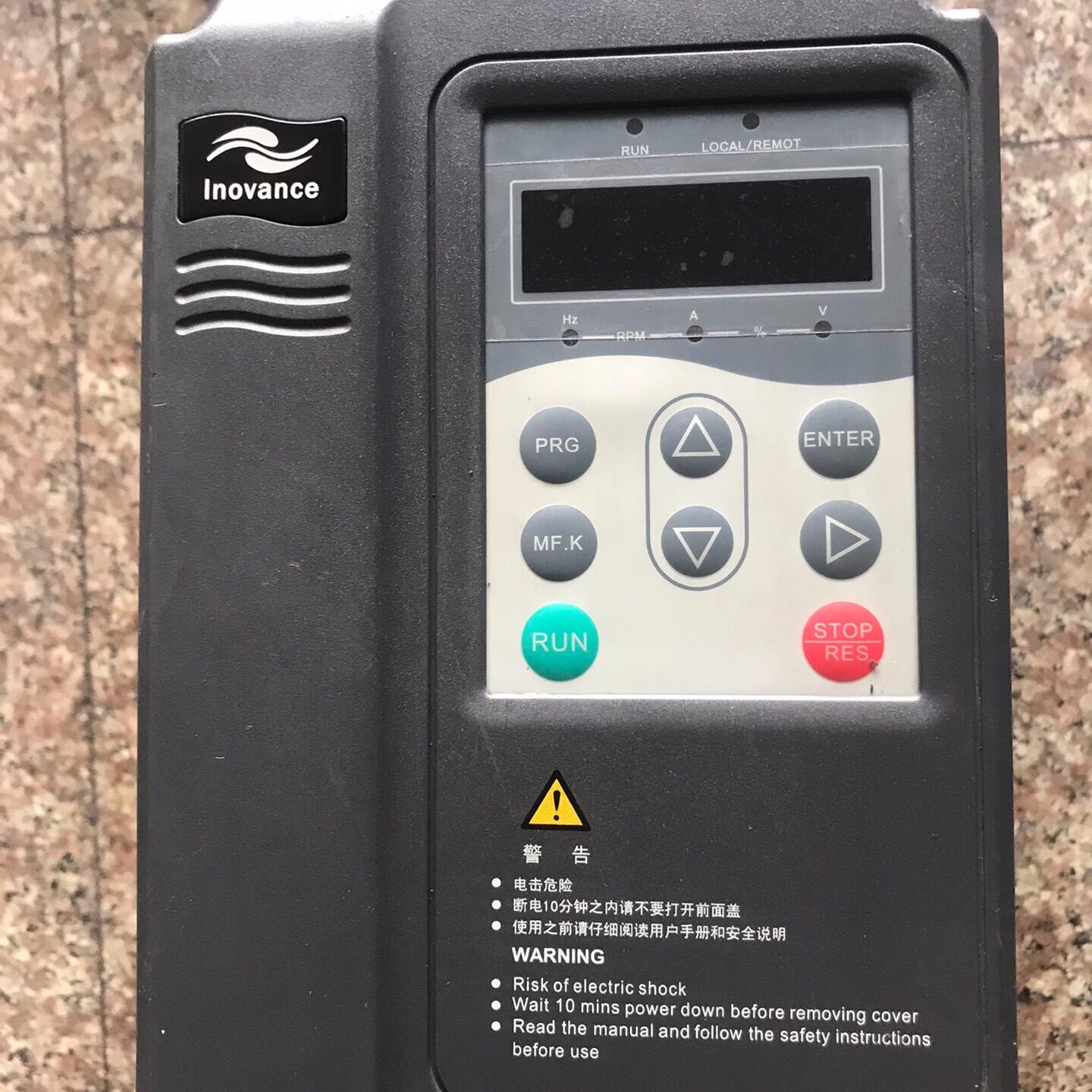 汇川MD280NT1.5GB十拆机变频器 外观完整 功能