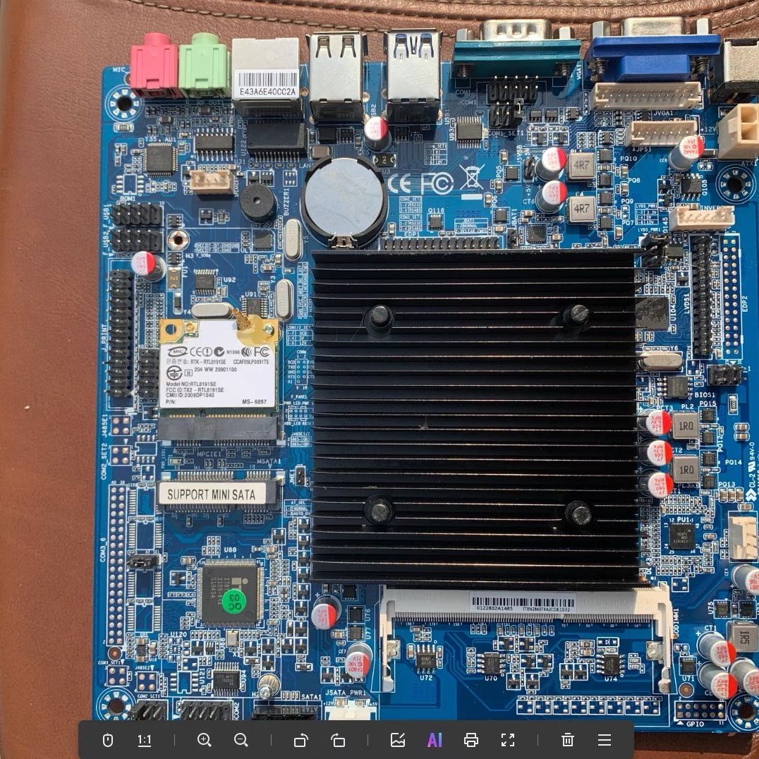 拆机 ITX-N2840T4A-2CD8  DDR3 一体机