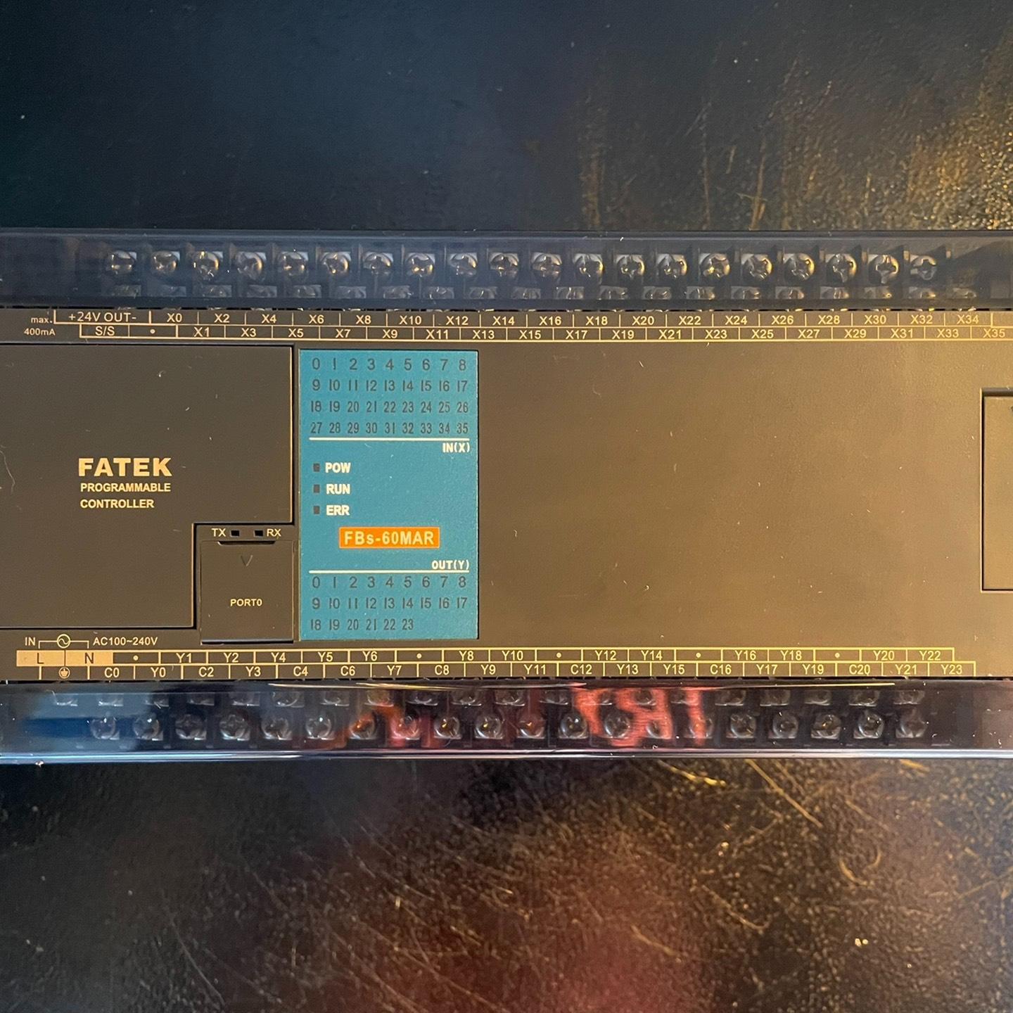 永宏(电子)永宏PLC FBS-60MAR2-AC，实物拍摄