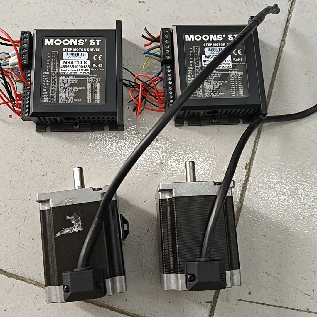 MOONS驱动器sT步进电机驱动 型号MSST10-S。雷赛
