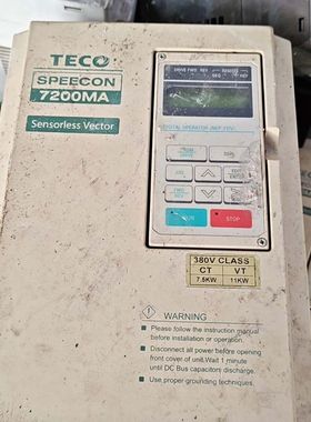 东元TECO变频器 SPEECON 7200MA