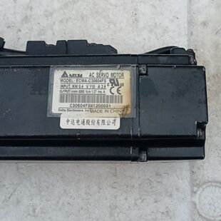 台达伺服电机 C30604FS 功能包好 有输入功 ECMA