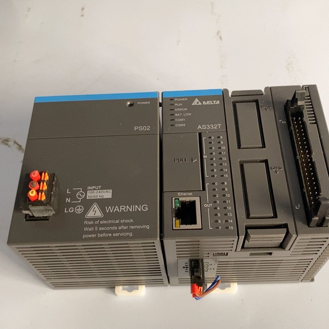 拆机台达PLC    AS332T-A   功能包好 成色美