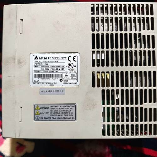 台达ASD-A1021-AB 伺服驱动器