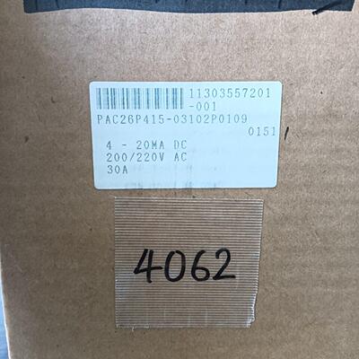 PAC26P415-03102P0109 询价出售