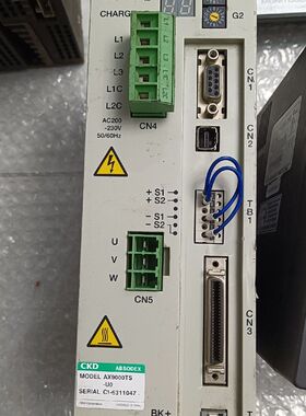 CKD伺服驱动器AX9000TS-U0实物拍摄如图 功能包好