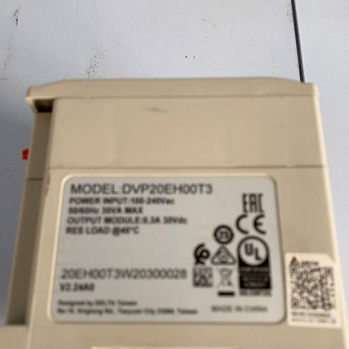 台达PLC控制器 DVP20EH00T3 现货 口罩机拆