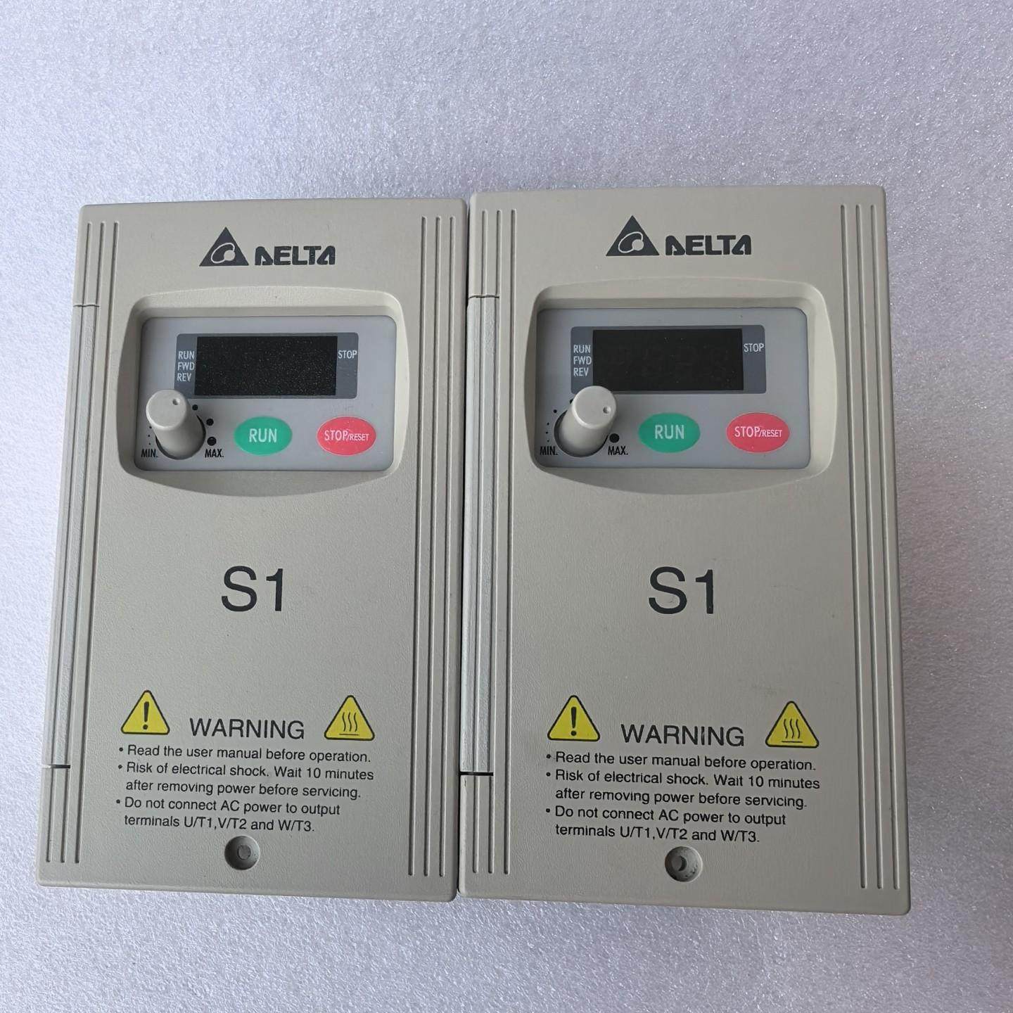 台达DELTA S1变频器 型号VFD004S43A 0.4