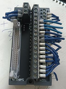 SIRON胜蓝40位端子台T024-K 带蓝色连接线 拆机二