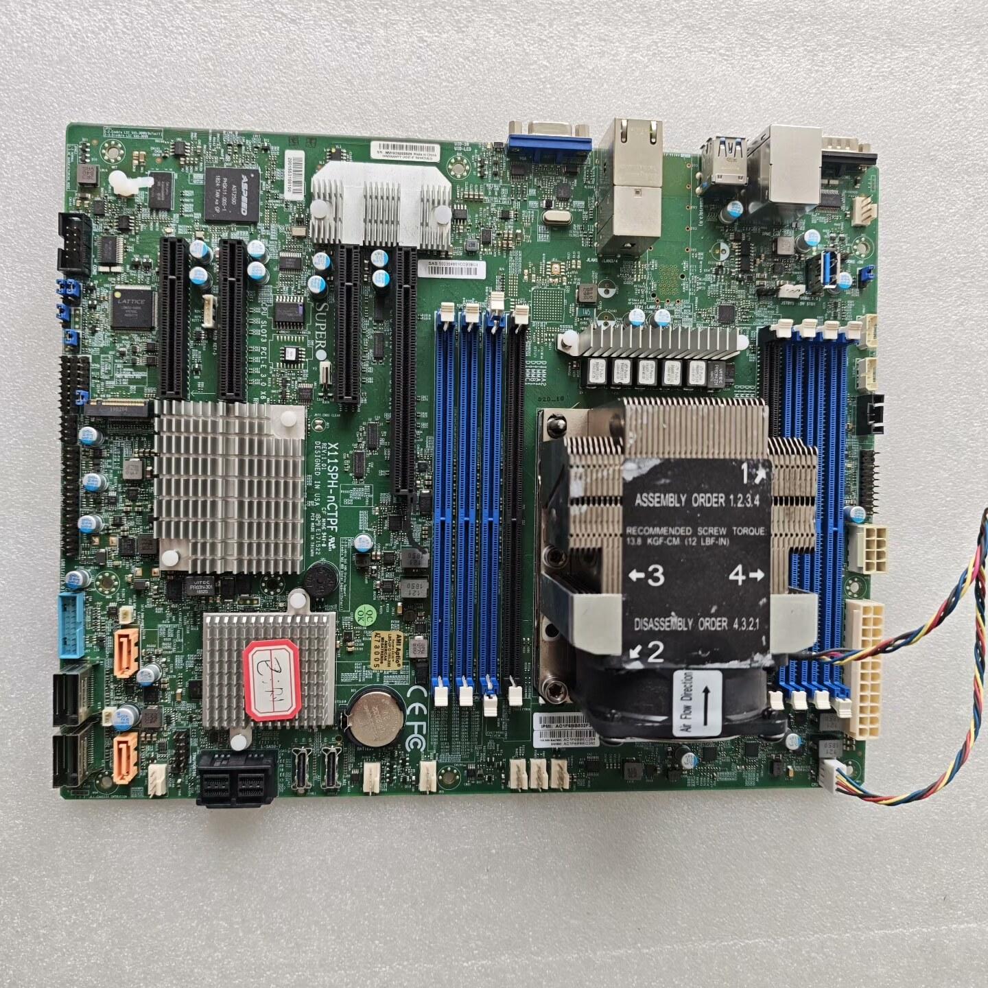 超微X11SPH-nCTF主板  支持3647针脚C