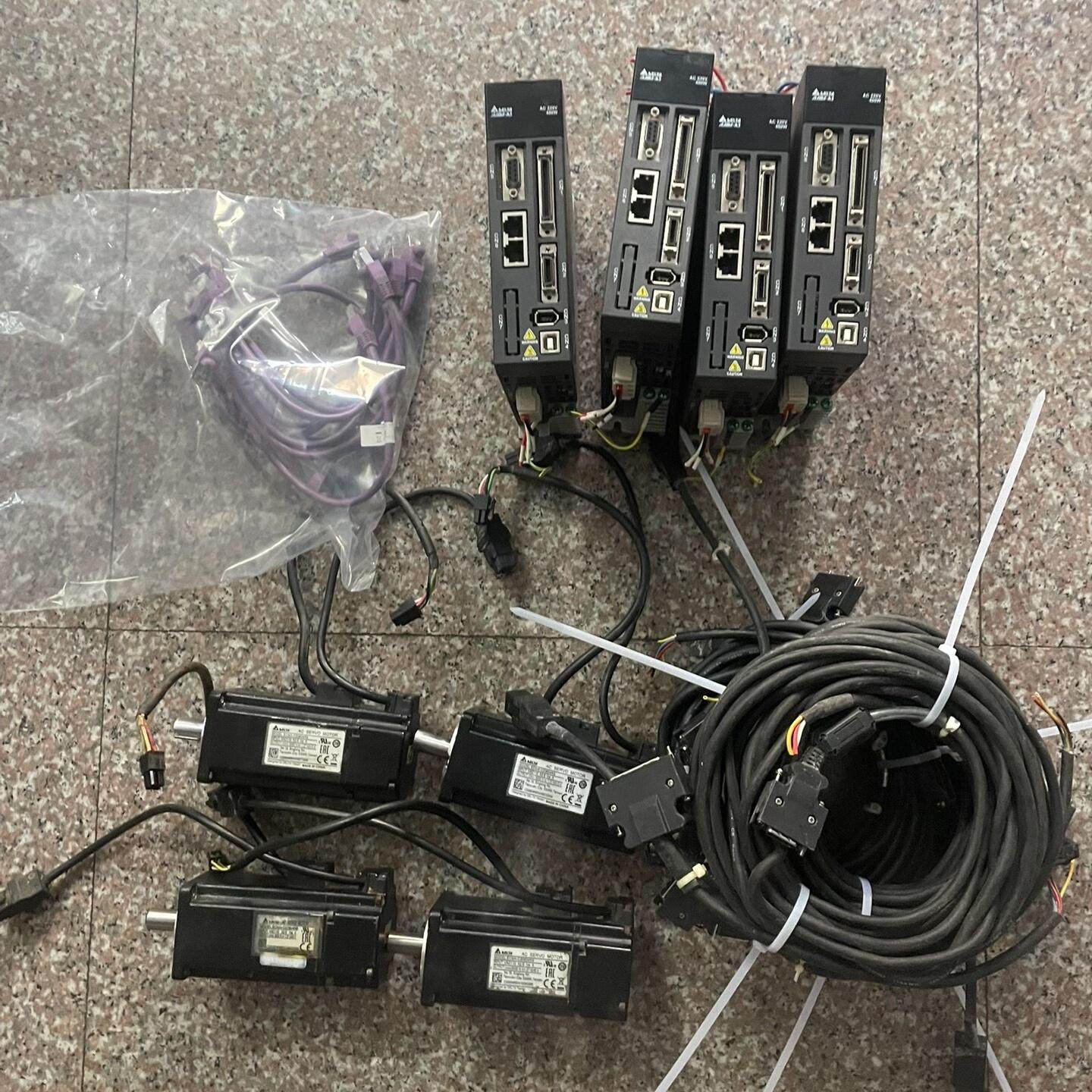 台达A2驱动电机伺服套装ASD-A2-0421-M 电机EC