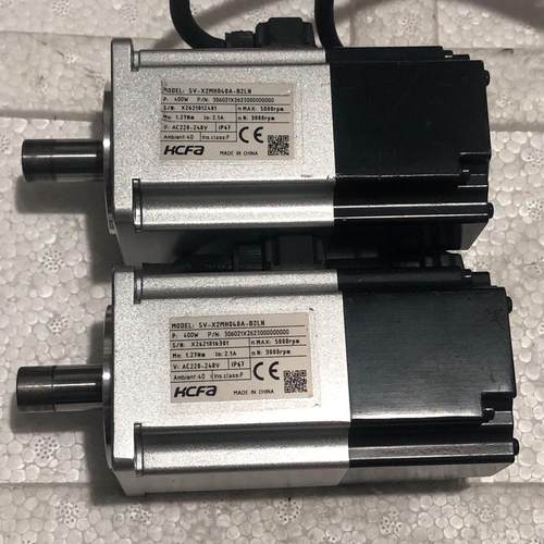 拆机禾川伺服电机sv-x2mh040a-b2ln