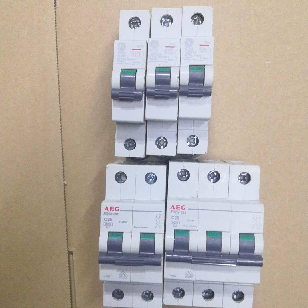 GE/通用电气，AEG空气开关，拆机，成色如图，