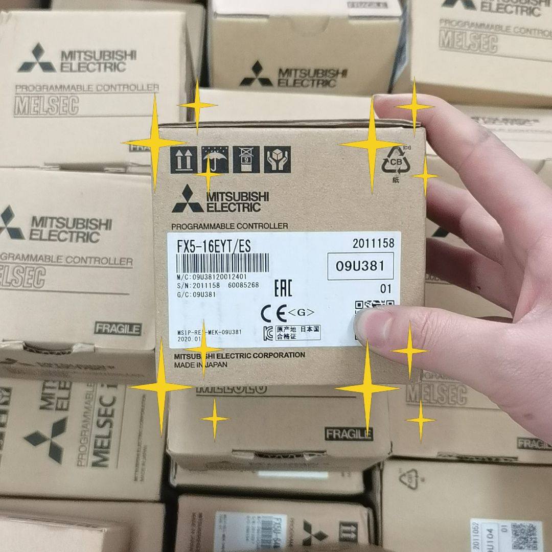 PLC模块 型号FX5-16EYT/ES 带