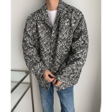 22小香风垫肩提花外套秋冬轻奢复古大码夹克B288-MJ629-P125，男装夹克，电商B288