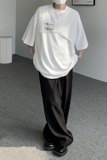 现货夏新中式风假两件T恤飞机扣金属格子重磅短袖dx44-p58，男装T恤，电商B288