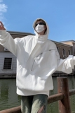 23秋冬男士连帽宽松长袖潮流休闲卫衣解构风上衣mj915-p98现货，男装卫衣，电商B288