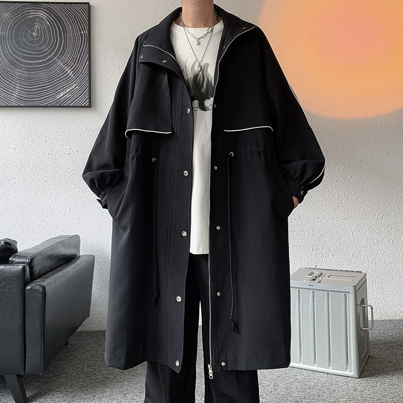 22秋冬新款风衣大码男过膝长款大衣男中长款男B288-22FY01-p125，男装风衣，电商B288