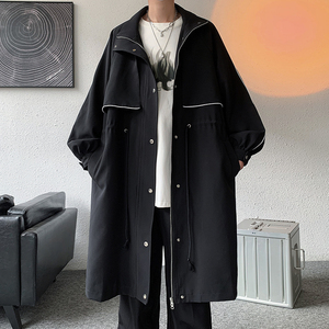 22秋冬新款风衣大码男过膝长款大衣男中长款男B288-22FY01-p125，男装风衣，电商B288