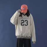 秋季男士套头棒球服卫衣夹棉打底衫大码棒球橄榄球棉服mj354-p75，男装T恤，电商B288