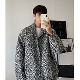 22小香风垫肩提花外套秋冬轻奢复古大码夹克B288-MJ629-P125，男装夹克，电商B288