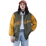 秋冬男士刺绣学生美式街头棒球服情侣大码夹克外套mj368-p95，男装夹克，电商B288