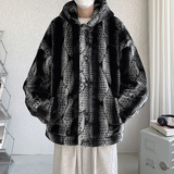 22新品扭花纹仿兔毛环保皮草皮毛一体加绒加厚棉服外套MJ674-165，男装棉衣，电商B288