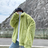 2026新款潮男士情侣棉衣宽松毛绒外套加厚毛毛衣现货mj382-p95，男装针织衫/毛衣，电商B288