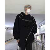 23秋冬拉链飞机扣插肩袖高品质连帽垫肩卫衣mj926-p98现货，男装卫衣，电商B288