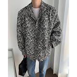 22小香风垫肩提花外套秋冬轻奢复古大码夹克B288-MJ629-P125，男装夹克，电商B288