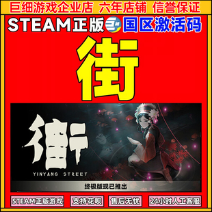 YinYang 街 Street 国区激活码 现货秒发 steam CDKey PC正版