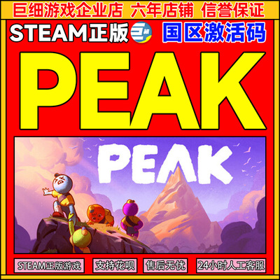 Steam游戏 PEAK 拉我一把 国区激活码CDKEY 正版PC游戏