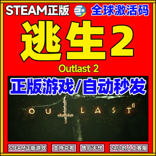 逃生冒险独立 steam CDKey 逃生2激活码 逃生2 Outlast 恐怖动作 PC中文正版 国区全球激活码 单人生存游戏