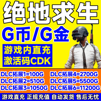 PUBG币绝地求生g币G币