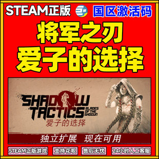 Steam 影子战术将军之刃 影子战术爱子的选择 国区激活码CKDey