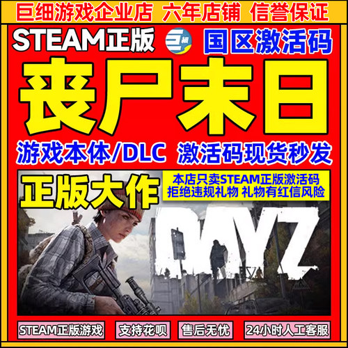 steamDAYZ丧尸末日正版国区CDK
