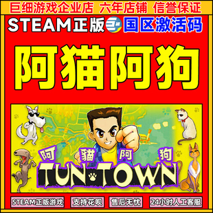 Steam 阿猫阿狗 TunTown 国区激活码CDKey 正版PC游戏