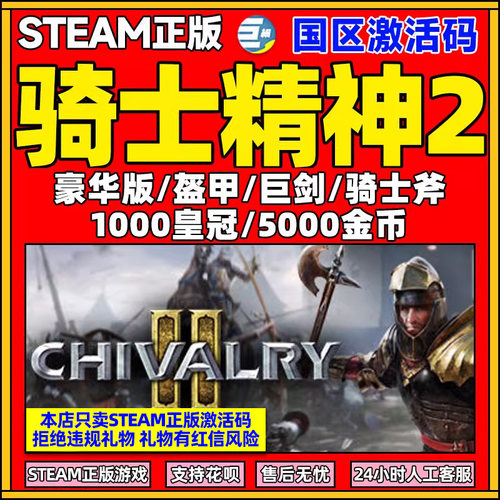 steam骑士精神2激活码正版