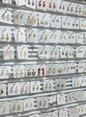 耳饰轻奢高级感摆摊耳钉珍珠女韩系耳坠流苏夸张气质耳环