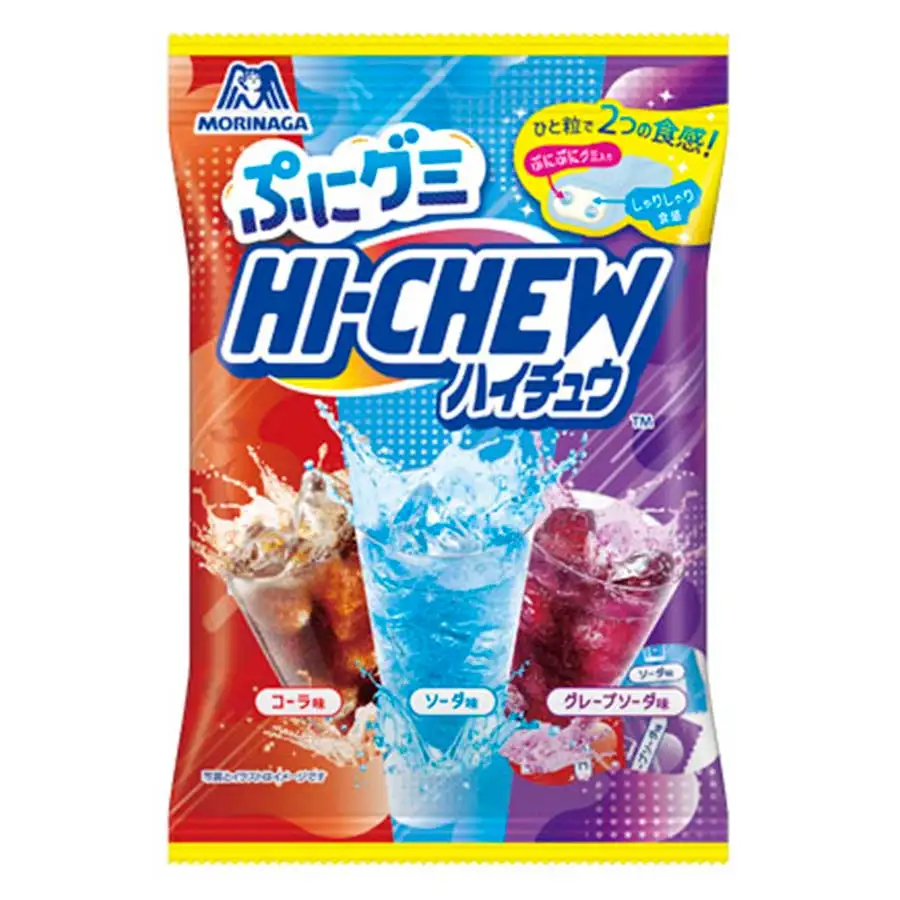 日本水果软糖汁夹心牛奶盐糖饼干