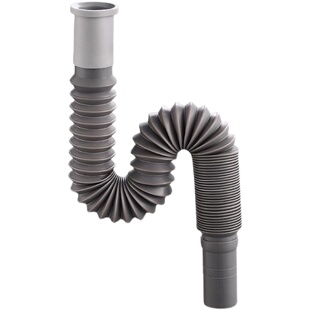 脸盆面盆洗手盆排水软管伸缩大理石水槽下水管32mm台盆下水器配件