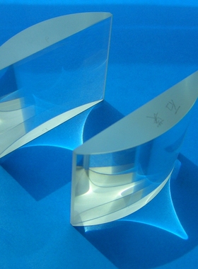 恒信光学激光行业定制款高精度激光级别BK7平凸柱面透镜  BBAR膜