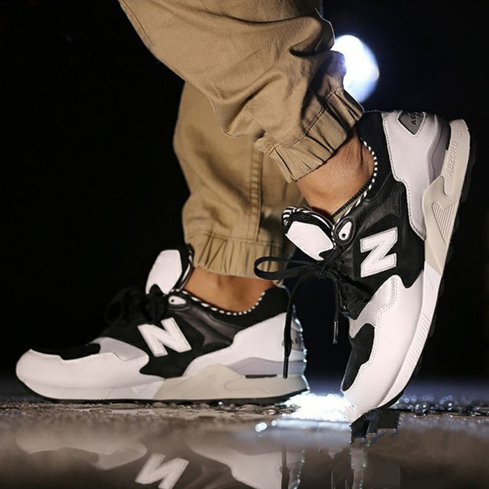 木子运动 New balance 秋冬皮面 男子复古休闲跑鞋 ML878NPA/SRA