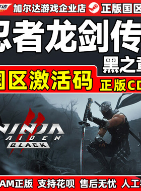 Steam 忍者龙剑传2黑之章 NINJA GAIDEN 国区激活码CDK正版PC游戏