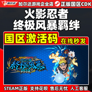 Steam正版游戏 火影忍者终极风暴羁绊  国区激活码CDKEY PC现货
